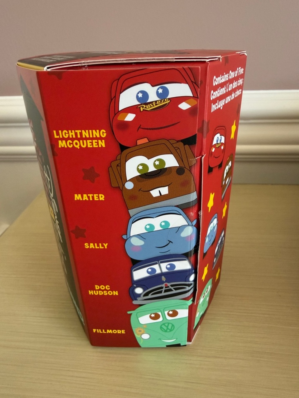 Disney Wishables Shimmer Cars Mystery Series Box- opened sally - Picture 2 of 5